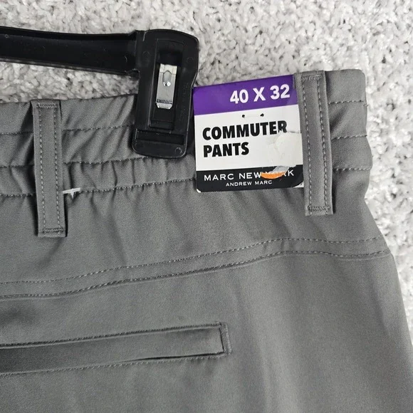 Marc New York Andrew Marc Men's Commuter Fit 4 Way Stretch Fit Pants 40X32 NWT - Picture 5 of 8